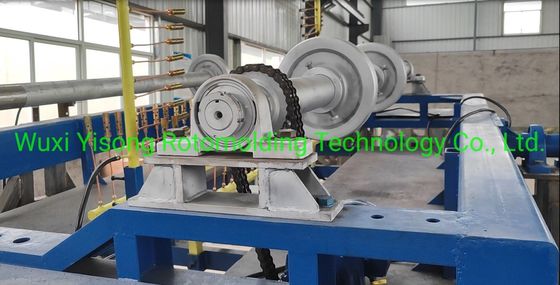 Máquina de moldear rotatoria plástica para el tanque de agua 5000L