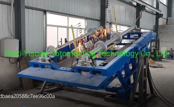 Máquina de moldear rotatoria plástica para el tanque de agua 5000L