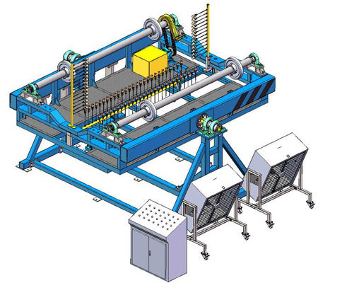 máquina de moldear rotatoria de la máquina del rock-and-roll de la llama abierta del tanque séptico de 1000L 3000L pequeña