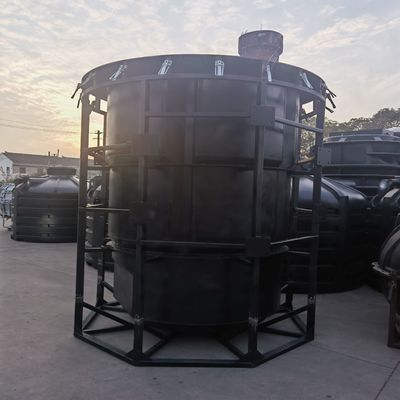 Molde séptico plástico negro del envase hecho en China