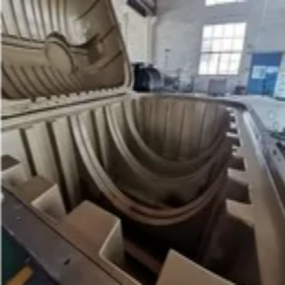 Proceso de fundición a presión Molde de rotomoulding para tanques sépticos de 5000L Molde tanques de agua de acero