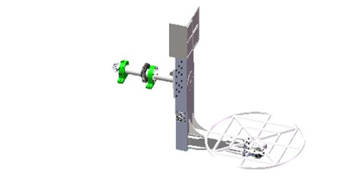 los 3.5m Oven Rotational Moulding Shuttle Machine modificado para requisitos particulares